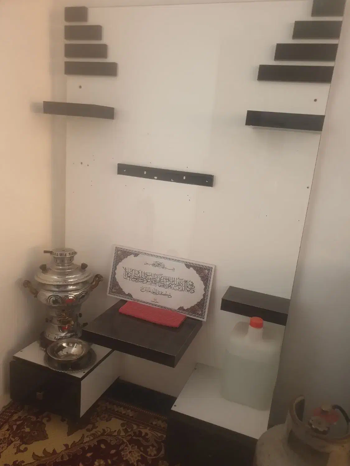 کمد بچه دوعدد یک عدد بوفه شیشه ای ۱عددمیز|جاکفشی، کمد، دراور|قوچان, |دیوار