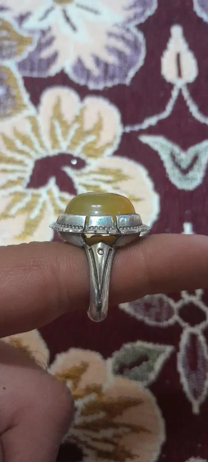 انگشتر دست ساز نقره کار سیفی|جواهرات|باقرشهر, |دیوار