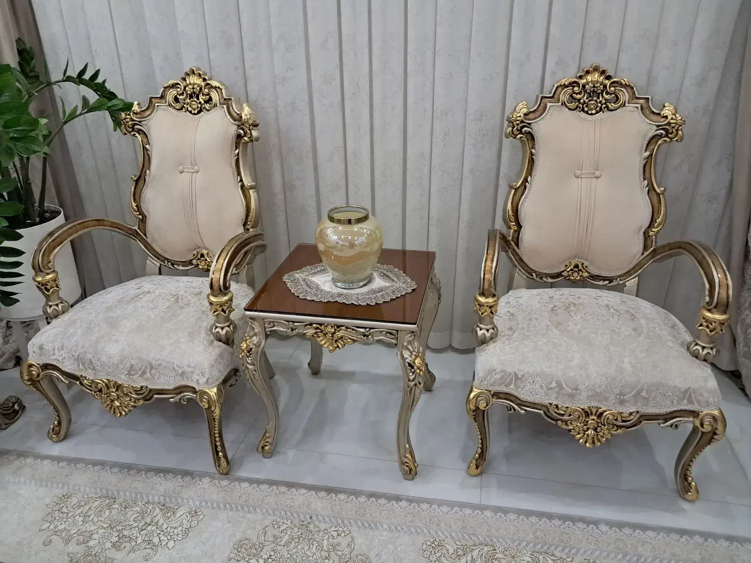 مبل هفت نفره با غذا خوری هشت نفر|مبلمان خانگی و میز عسلی|آستارا, |دیوار