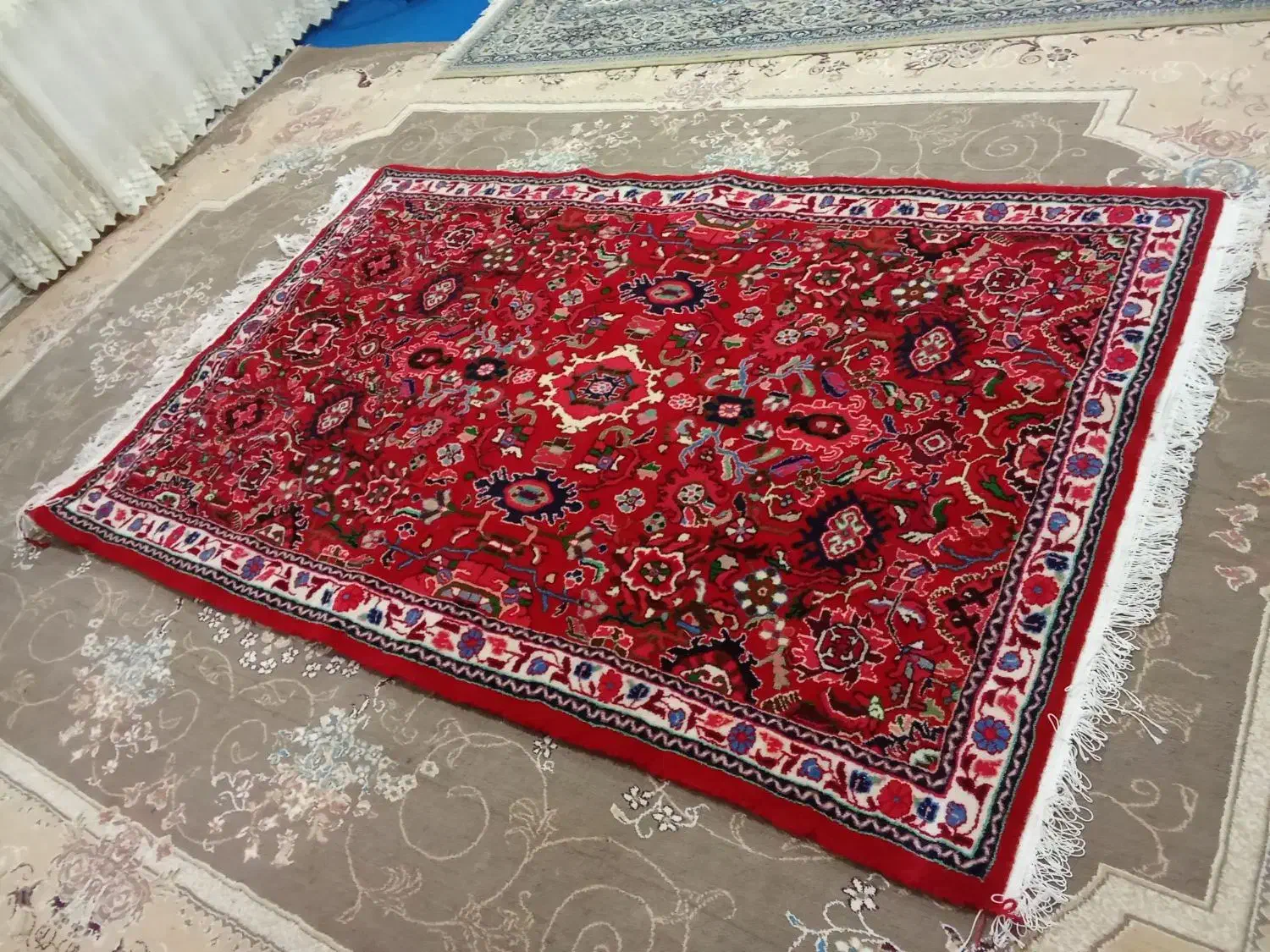 قالی دستباف|فرش|ملایر, |دیوار