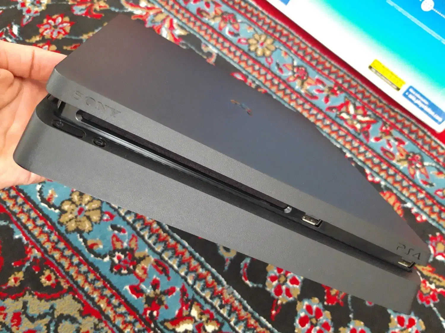 ps4 اسلیم کپی خور دو دسته اصلی|کنسول، بازی ویدئویی و آنلاین|قم, زند آباد|دیوار