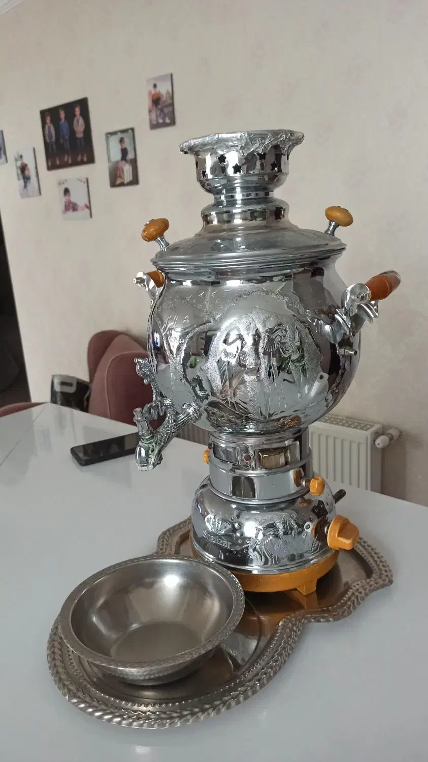 سماور گازی|سماور، چای‌ساز، قهوه‌ساز|گلپایگان, |دیوار