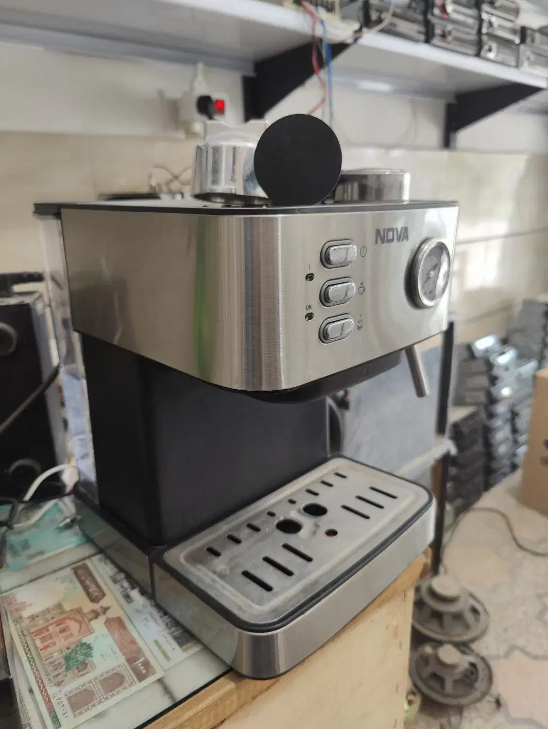 فروش دستگاه اسپرسو ساز در حد نو|کافیشاپ و رستوران|ساری, |دیوار