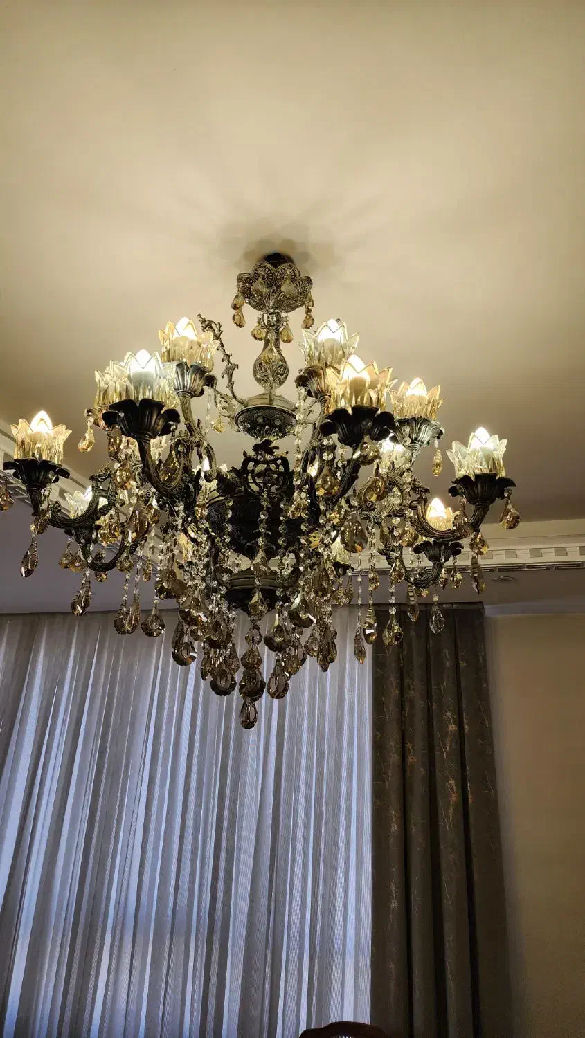 لوستر|لوستر و چراغ آویز|فردیس, فردیس|دیوار