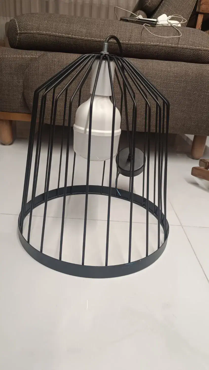 لوستر چوبی و فلزی|لوستر و چراغ آویز|بندر انزلی, جهانگانی|دیوار