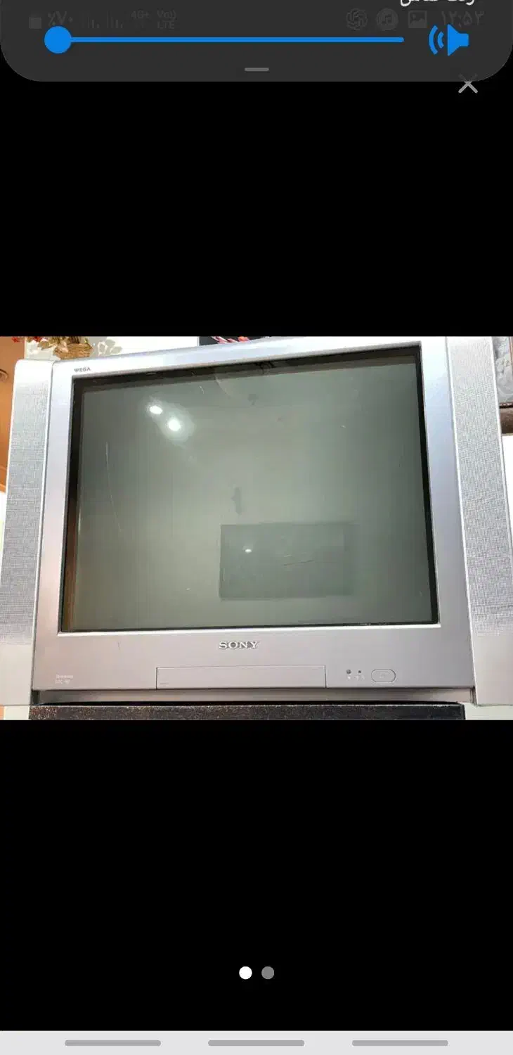 تلویزیون ۲۱ اینچ سونی|تلویزیون و پروژکتور|شیراز, شهرک گلها|دیوار