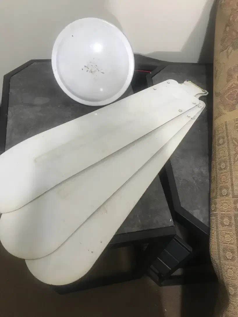 پنکه سقفی تمیز و بسیار خوب|پنکه و تصفیهکنندهٔ هوا|مبارکه, |دیوار