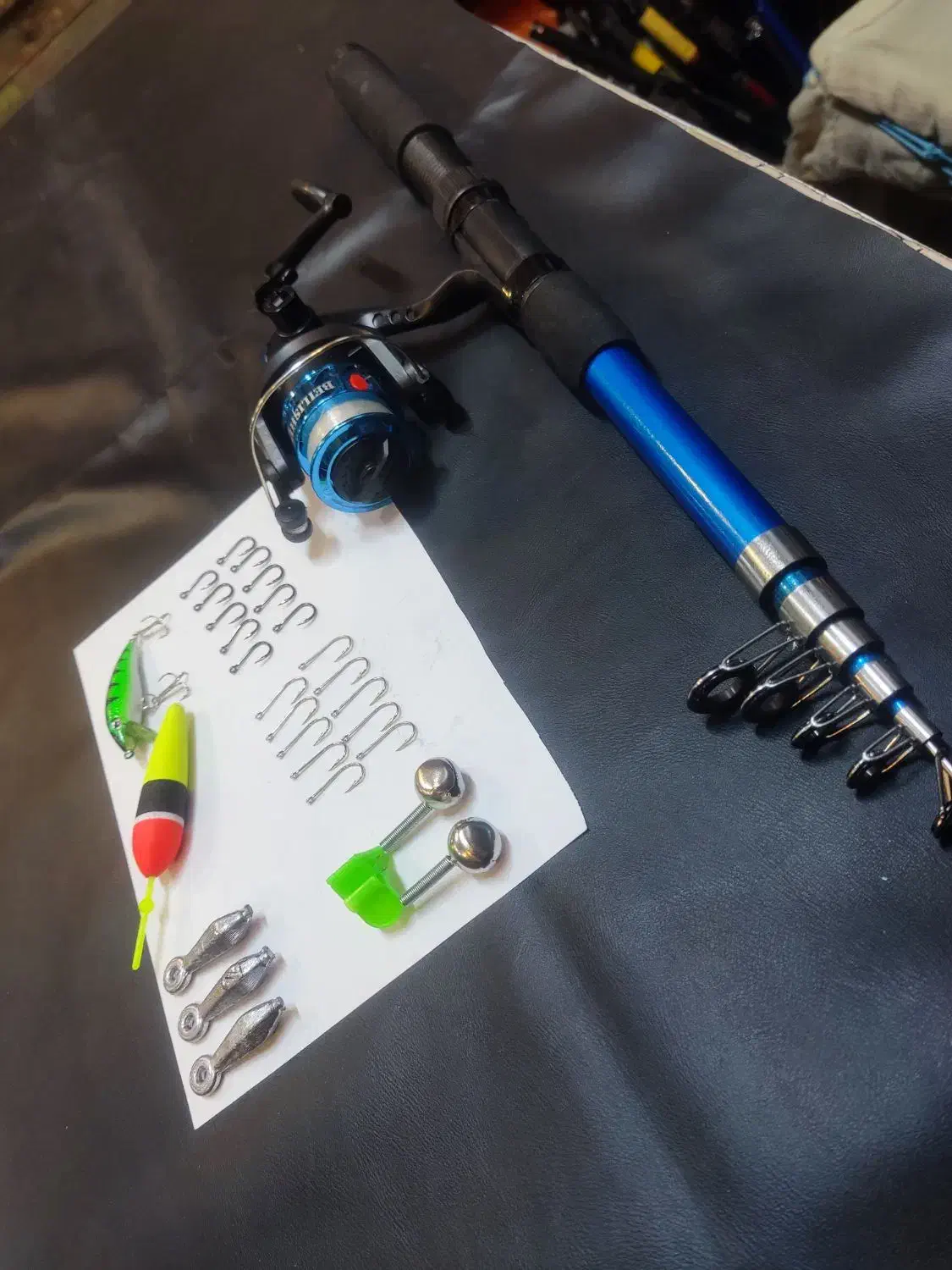 چوب و چرخ قزلی|ماهیگیری|مشهد, چهنو|دیوار