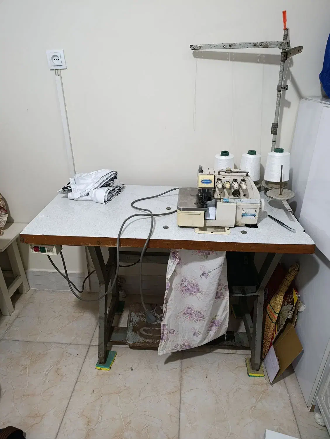 زیگزال زوجی 5نخ|چرخ خیاطی و ریسندگی|پاکدشت, خاتون آباد|دیوار