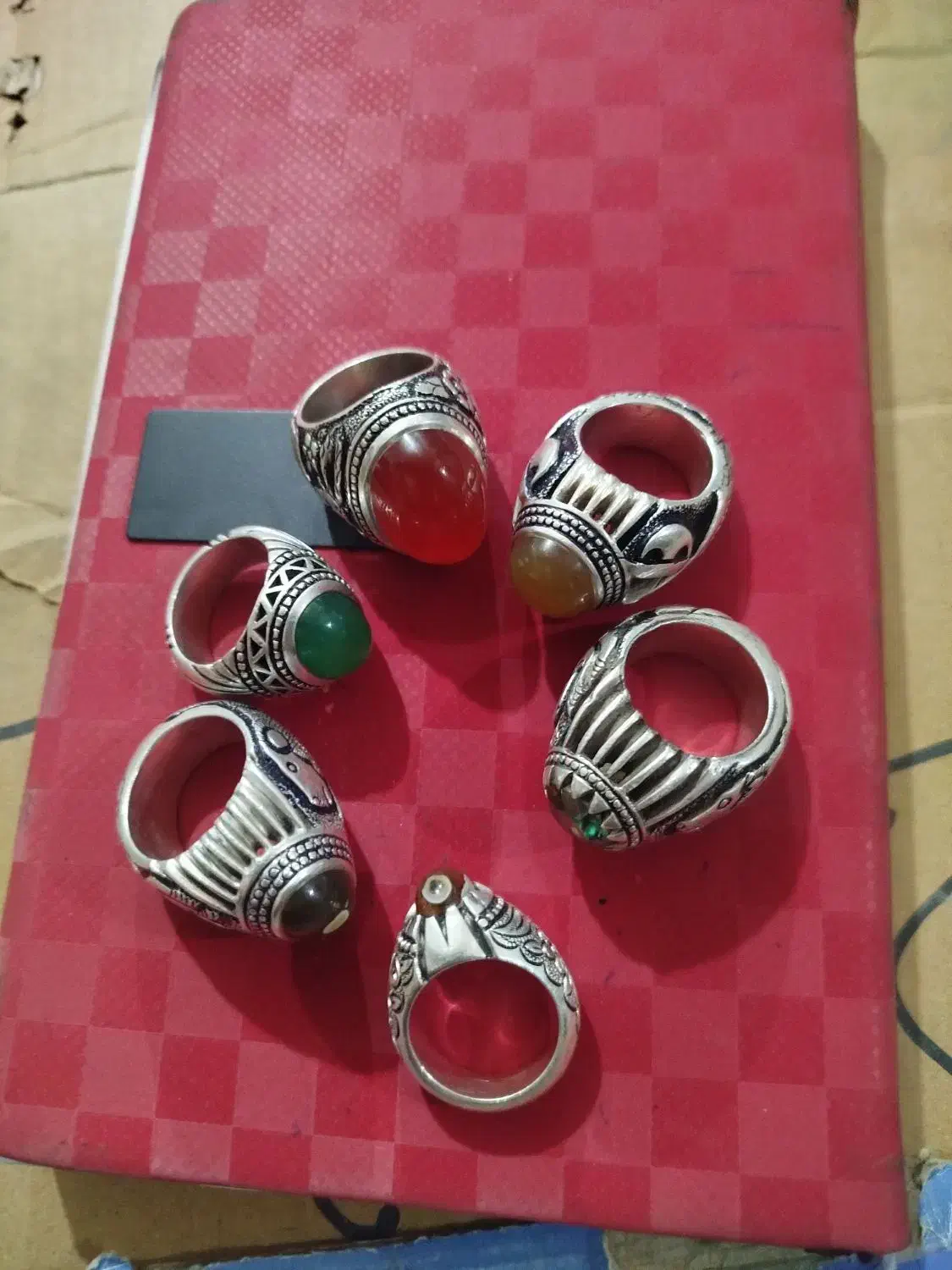 انگشترهای چزگی سنگین وزن|جواهرات|قوچان, |دیوار