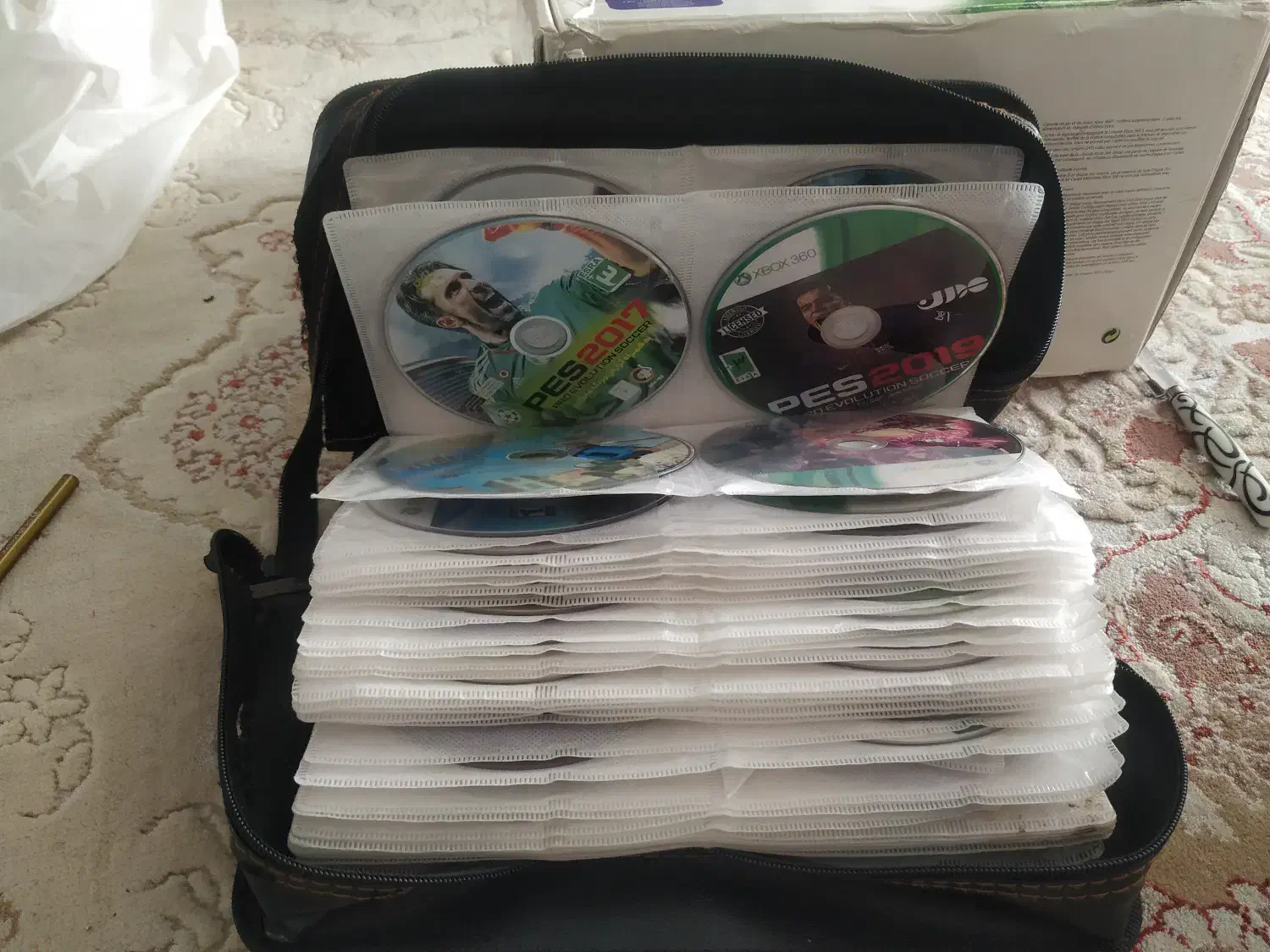 بهمراه کینکت و 85 سی دی بازیXBOX 360|کنسول، بازی ویدئویی و آنلاین|قزوین, |دیوار