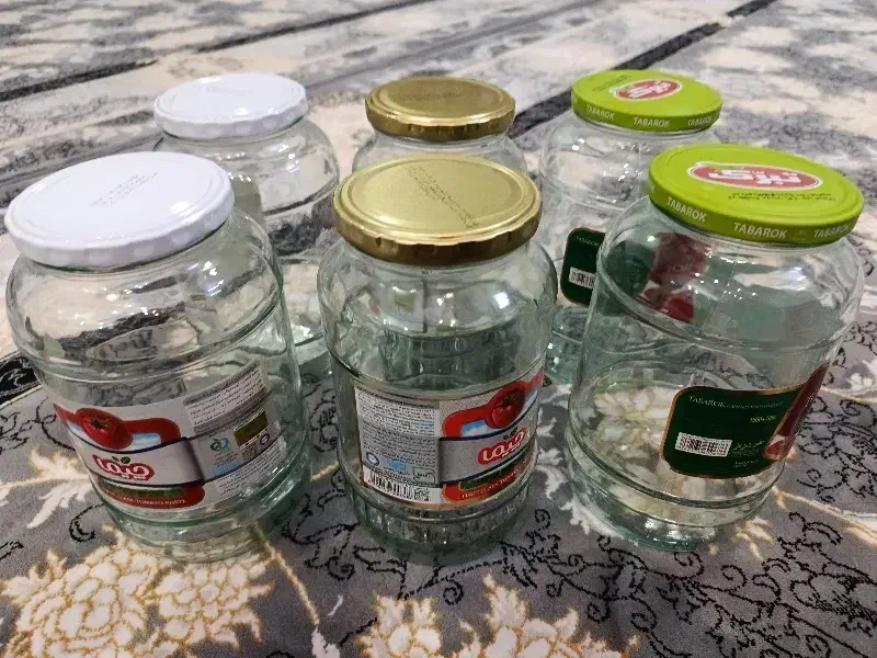 شیشه جای رب|ظروف نگهدارنده، پلاستیکی، یک‌بارمصرف|ساوه, |دیوار