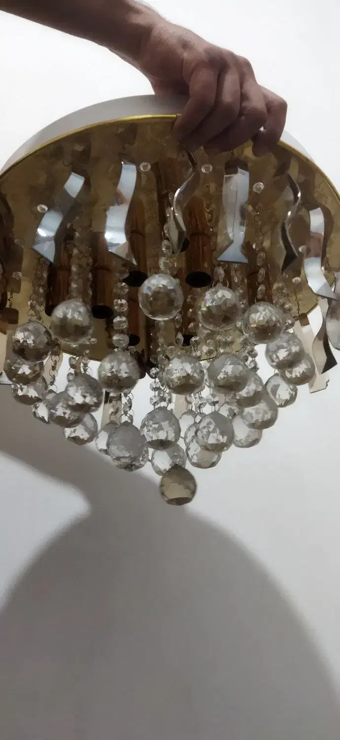 لوستر سقفی کریستالی|لوستر و چراغ آویز|خوی, |دیوار