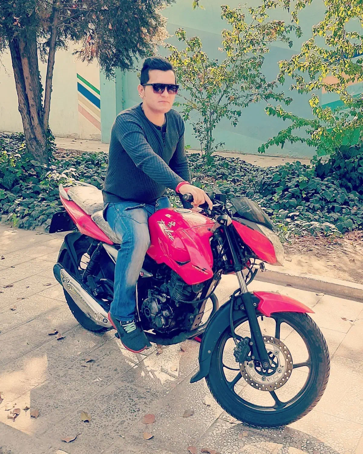 پالس ۱۳۵ مدل ۹۰ قرمز اصل باجاج هندی|موتورسیکلت|تهران, دانشگاه شریف|دیوار