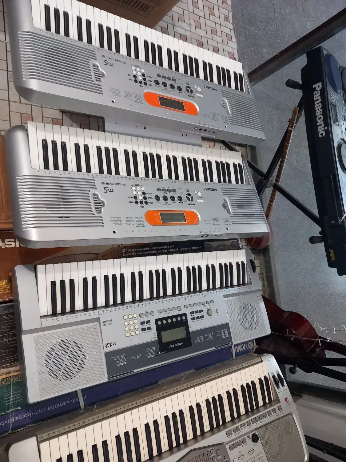 ارگ کیبوردپیانو تاچ دار مدلی کلاوی بینظیر|پیانو، کیبورد، آکاردئون|اندیشه, اندیشه فاز ۴|دیوار