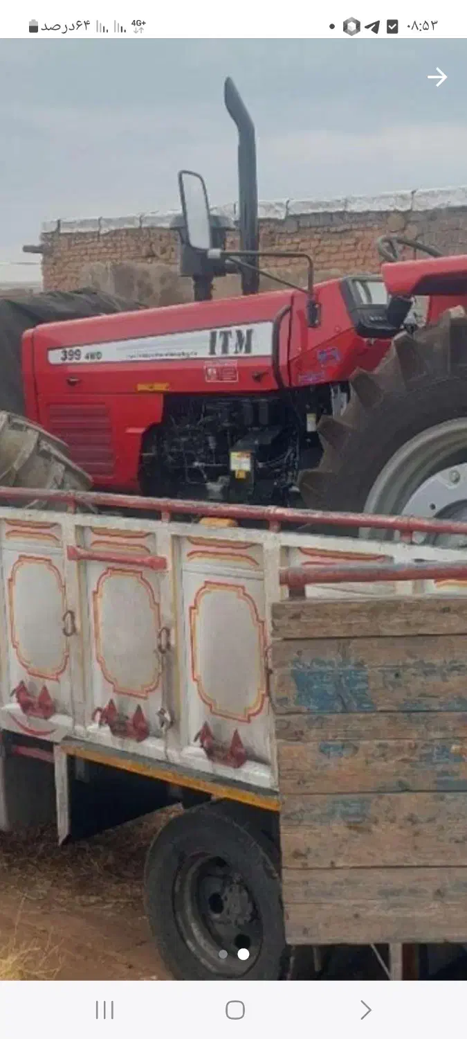 تراکتور ۳۹۹ دبل قیمت روز|خودرو سنگین|ابرکوه, |دیوار