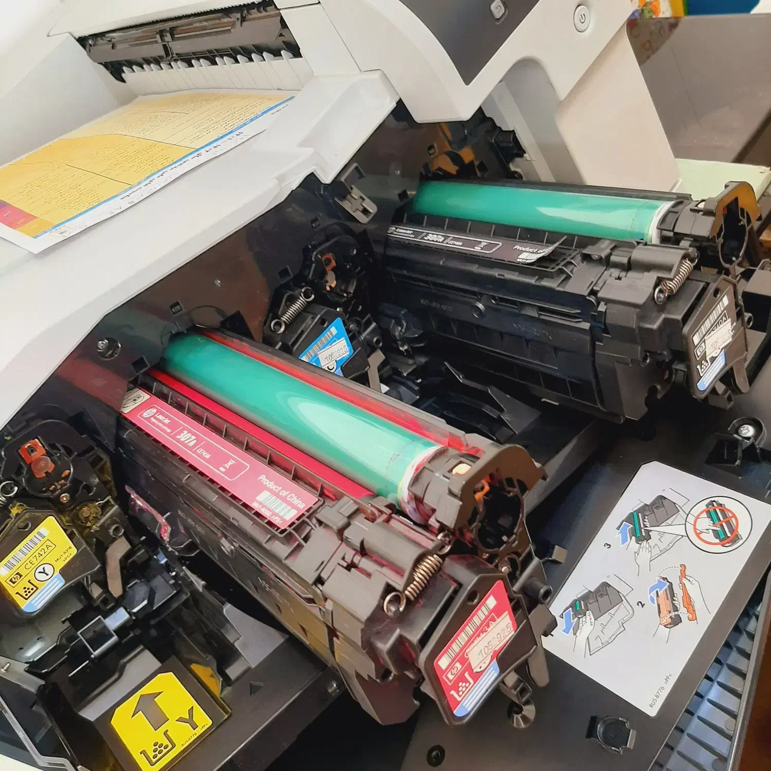 پرینتر لیزری رنگی HP CP5225 سایز A3|پرینتر، اسکنر، کپی، فکس|بندر انزلی, کارآموزی|دیوار