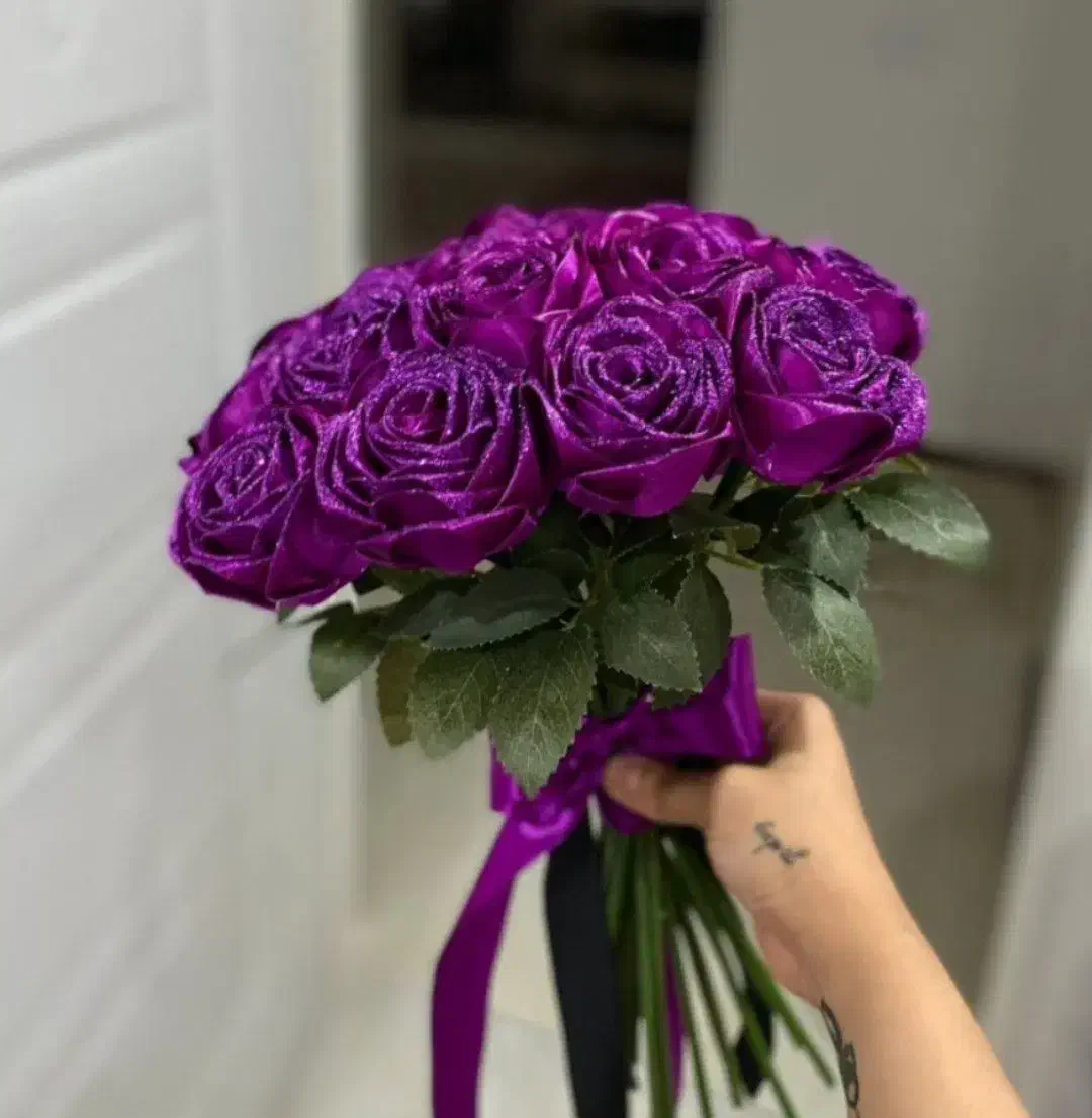 گل رز روبانی|گل مصنوعی|نیشابور, ابراهیمی|دیوار