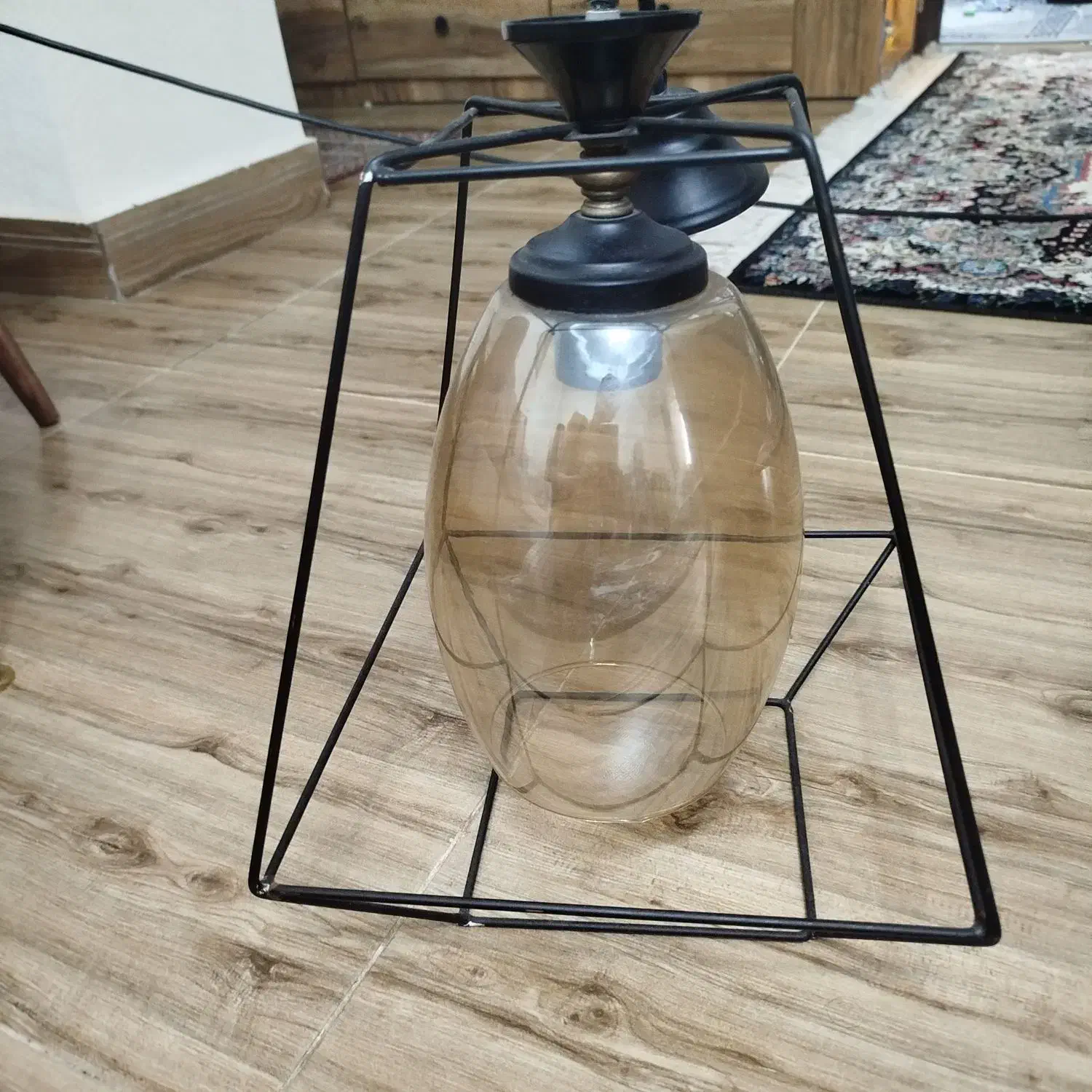 لوستر فلزی|لوستر و چراغ آویز|رشت, یخسازی|دیوار