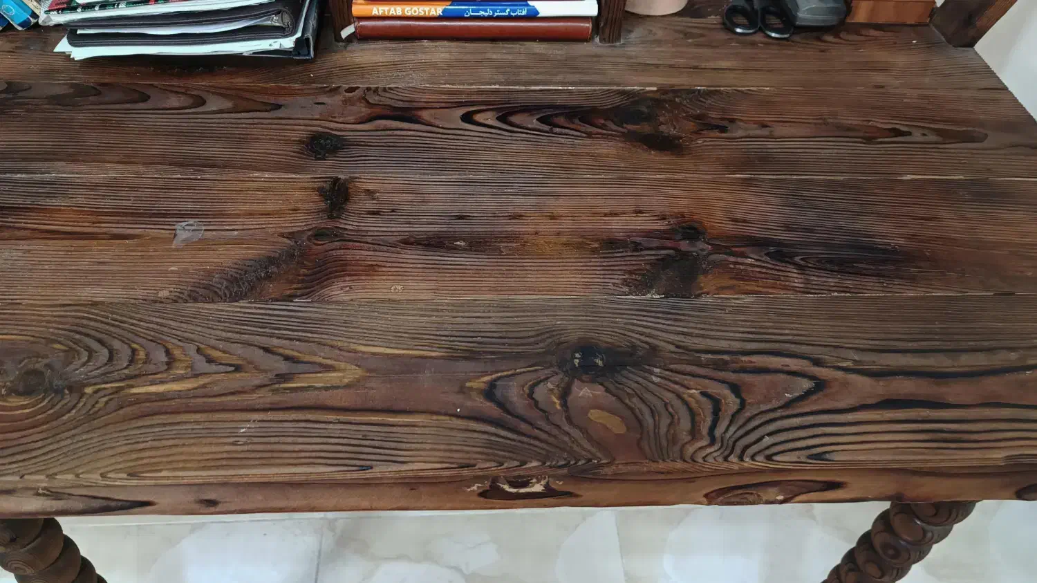 میز تحریر چوبی|میز تحریر و کامپیوتر|لنگرود, |دیوار
