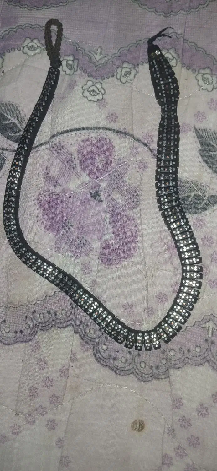 تسبیح خرما وحشی سیم کاری نقره کوب|جواهرات|خمینی‌شهر, |دیوار