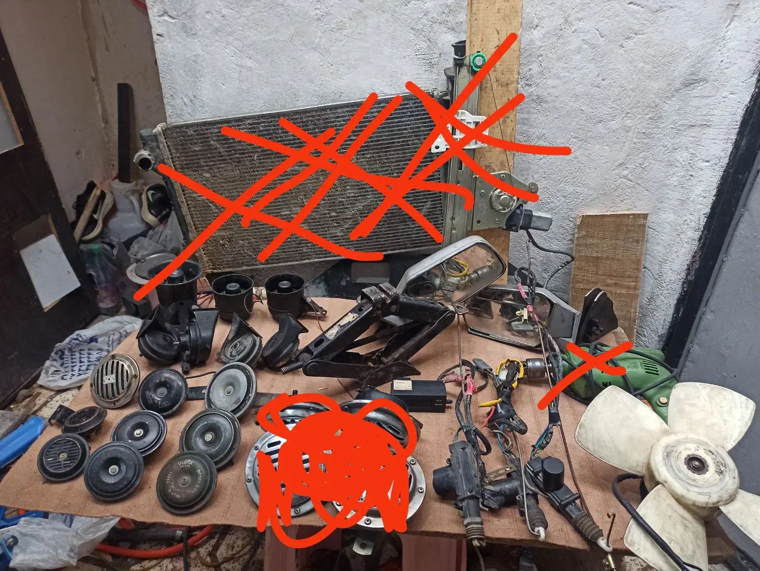 لوازم خودرو کامپیوتر.سینی.لیگلاتور.سیستم.فن رادیات|قطعات یدکی و لوازم جانبی|مشهد, طبرسی شمالی|دیوار