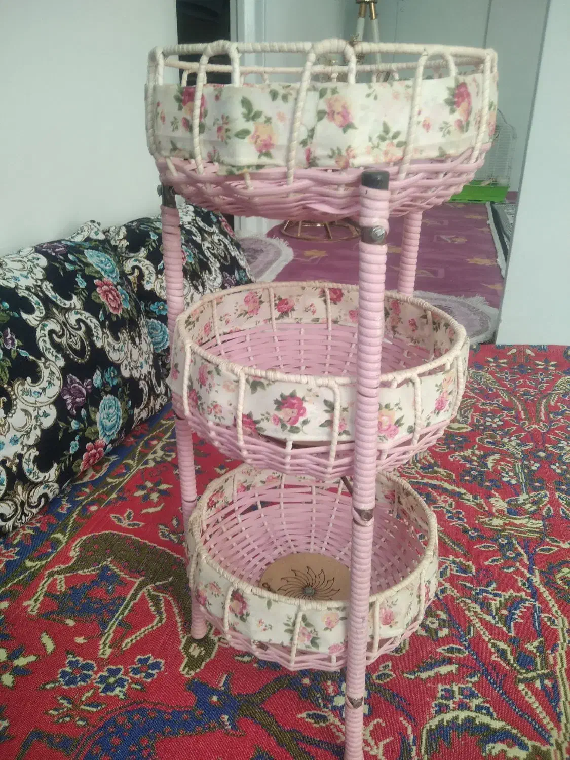 جای سیب زمینی و پیاز ایستاده|ظروف نگهدارنده، پلاستیکی، یک‌بارمصرف|باغستان, |دیوار