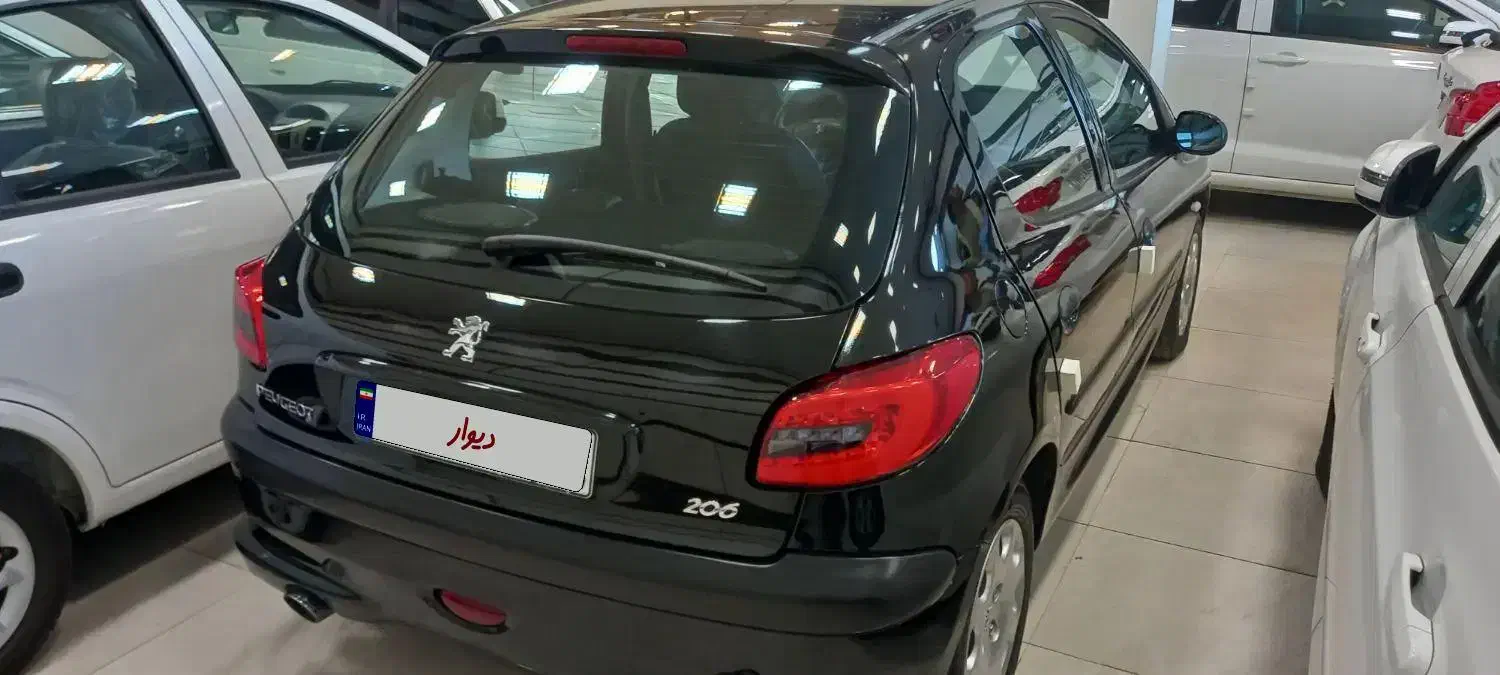 ۲۰۶ تیپ دو مدل ۹۸ کارمندی|خودرو سواری و وانت|همدان, |دیوار