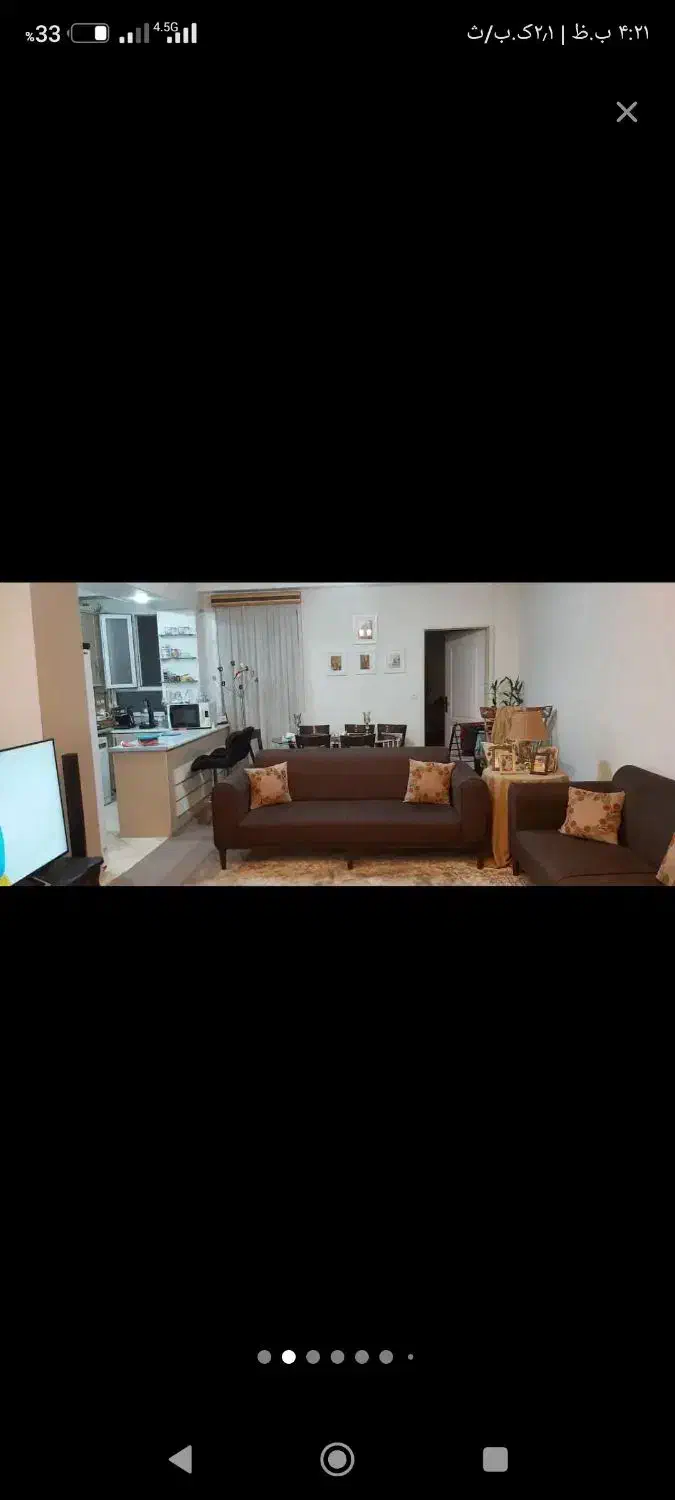 آپارتمان دو خوابه فول امکانات شهرک سینا تخلیه