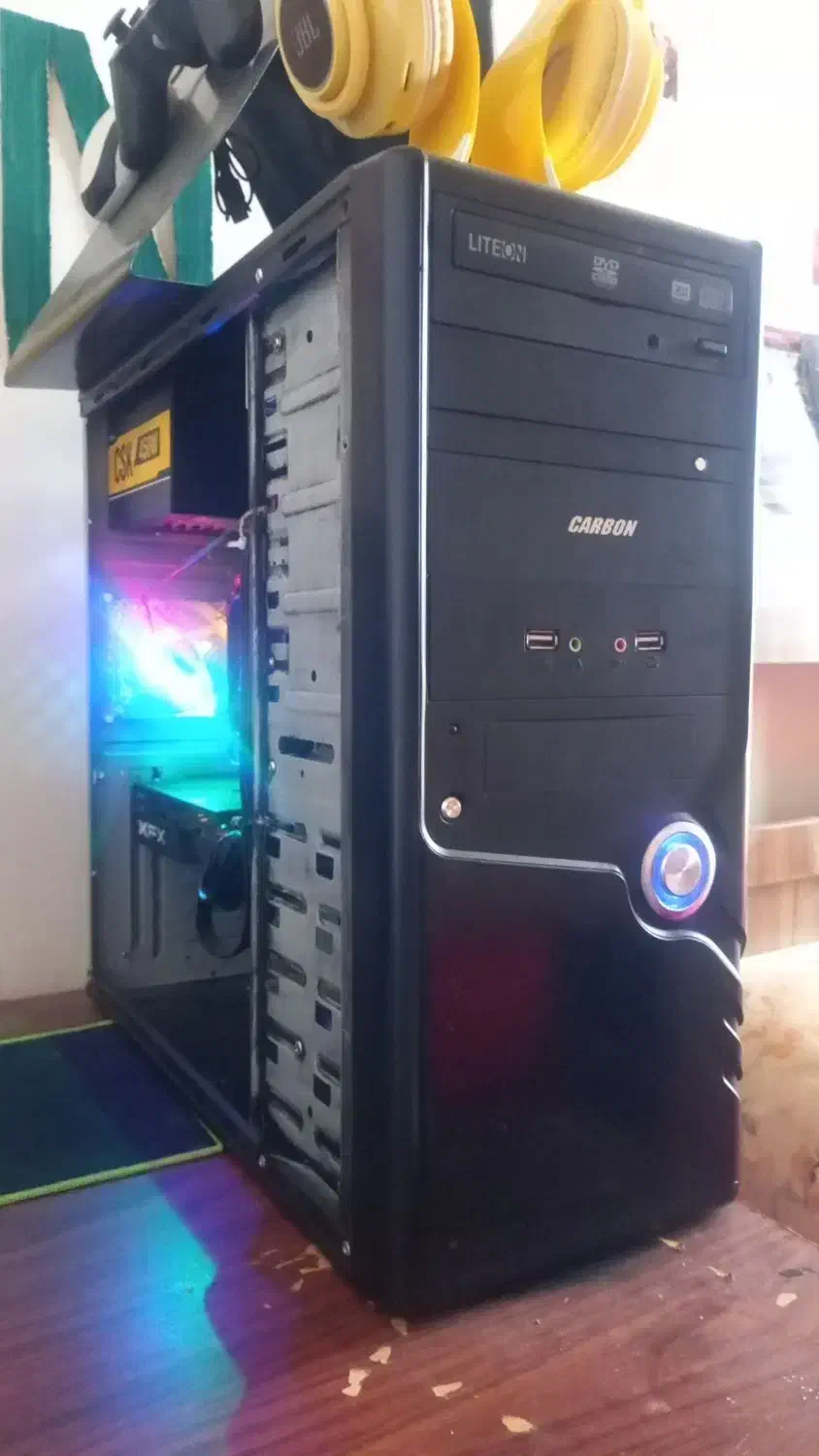 کامپیوتر به همراه مانیتور|رایانه رومیزی|طرقبه, |دیوار