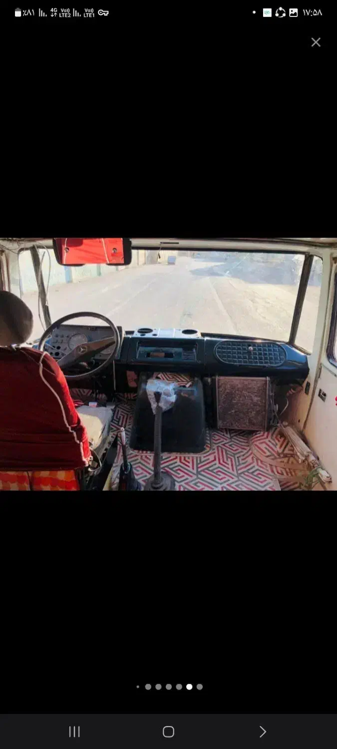 مینبوس مدل ۶۹ ۸۰۰ تومن|خودرو سنگین|قم, پشت انبار نفت|دیوار