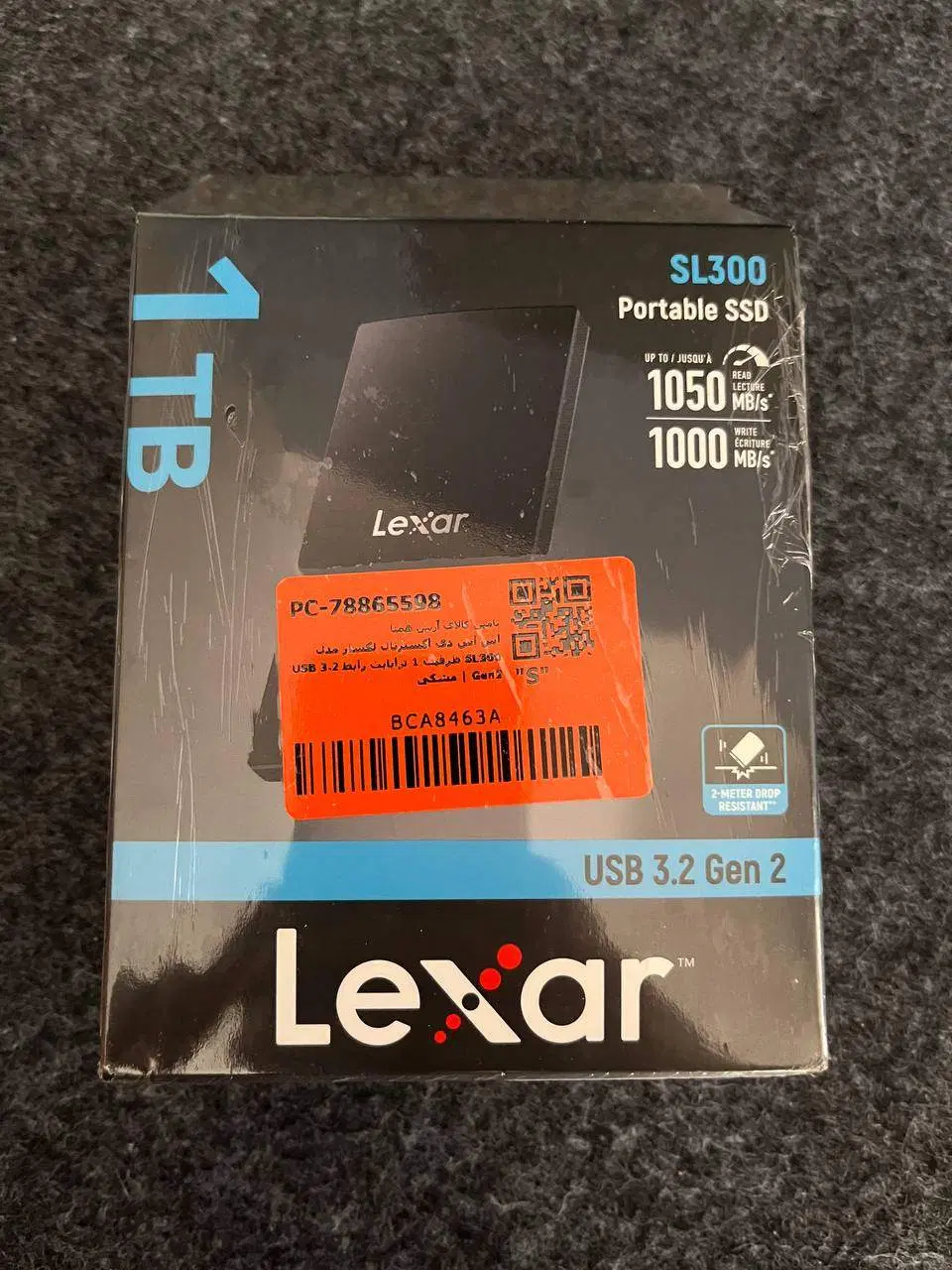 هارد اکسترنالSSD Lexar مدل SL300 ظرفیت 1T.b SSD|قطعات و لوازم جانبی رایانه|تهران, حر|دیوار
