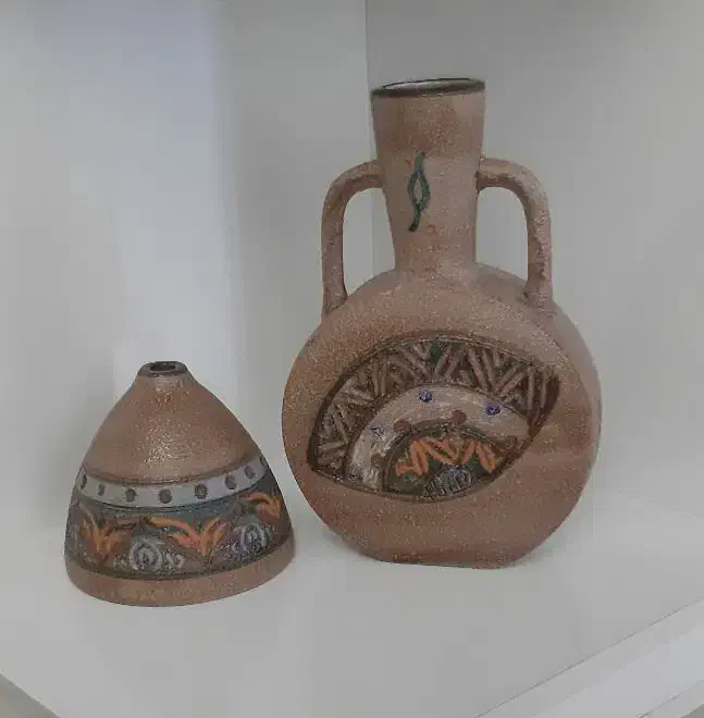 گلدان و کوزه سفالی دکوری|صنایع دستی و سایر لوازم تزئینی|سهند, |دیوار