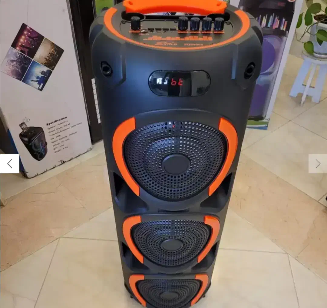 باند اسپیکر بلوتوثی بزرگ قوی|سیستم صوتی خانگی|تبریز, |دیوار