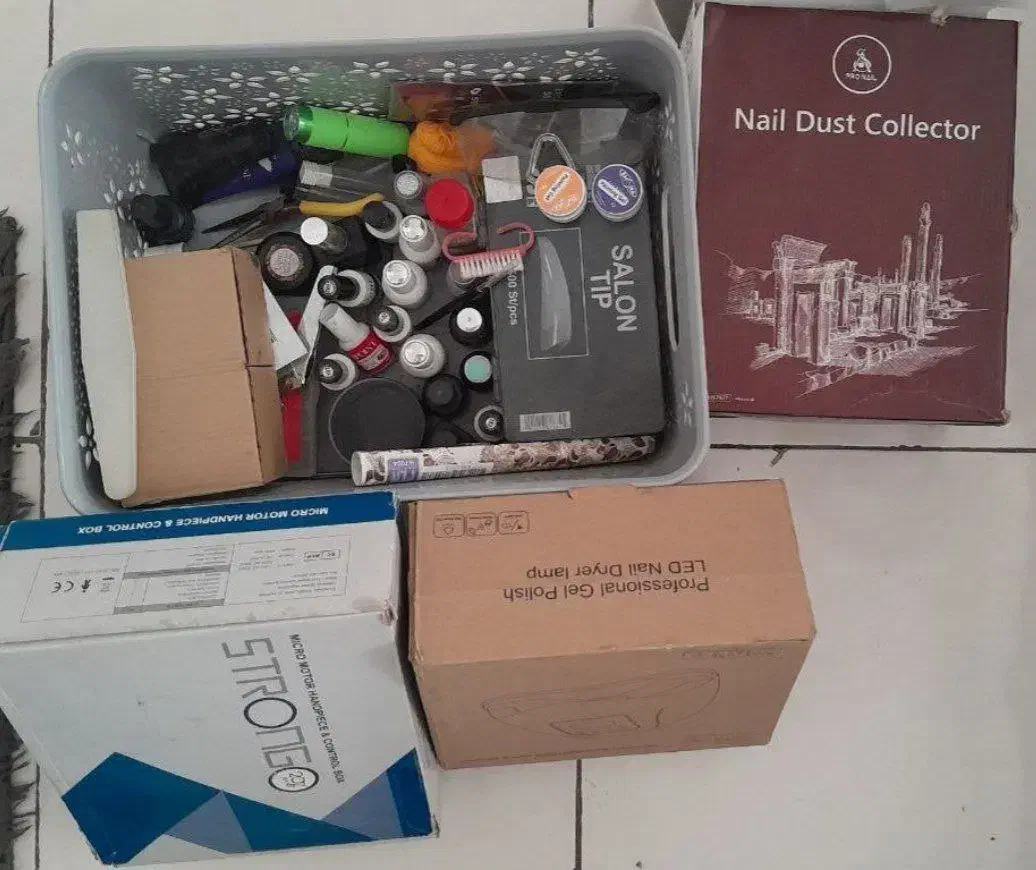 پک کامل وسایل ناخنکاری|آرایشی، بهداشتی، درمانی|ورامین, ورامین|دیوار