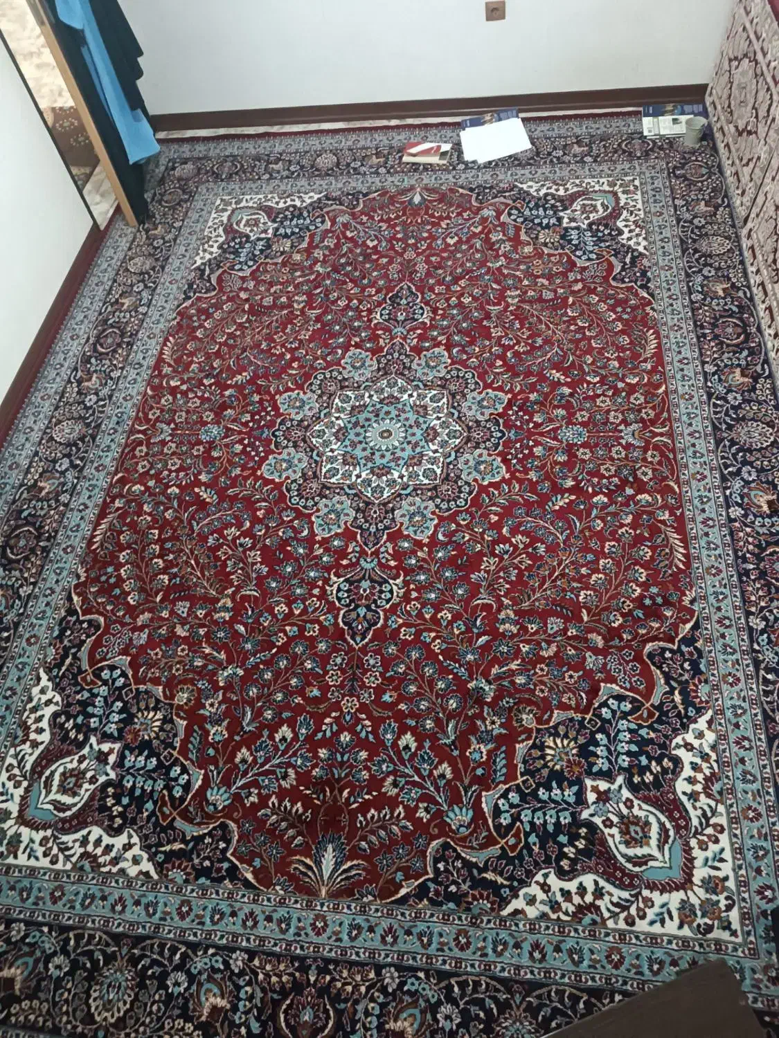 فرش 12 متری ماشینی|فرش|پاکدشت, پاکدشت (مامازند)|دیوار