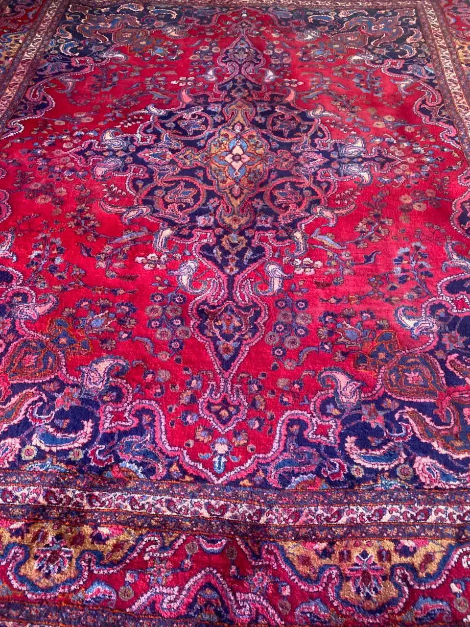 فرش دسبافت دست دوم در حدنو در نقش و رنگ عالی|فرش|کاشان, فاز ۱ ناجی آباد|دیوار