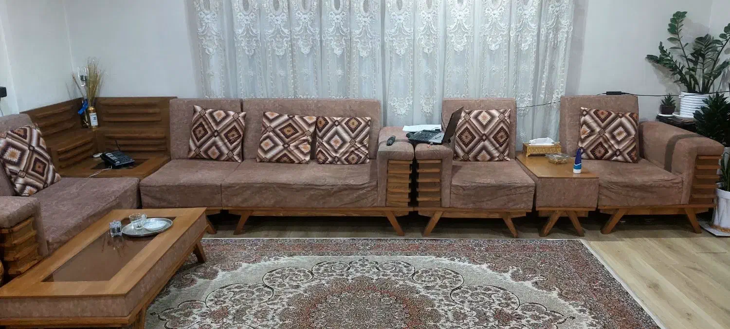 مبل ال|مبلمان خانگی و میز عسلی|قزوین, |دیوار