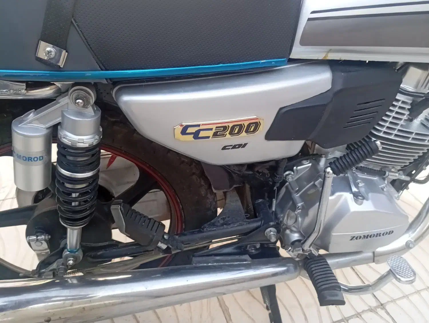 فروش موتور زمرد 200|موتورسیکلت|مشگین شهر, |دیوار