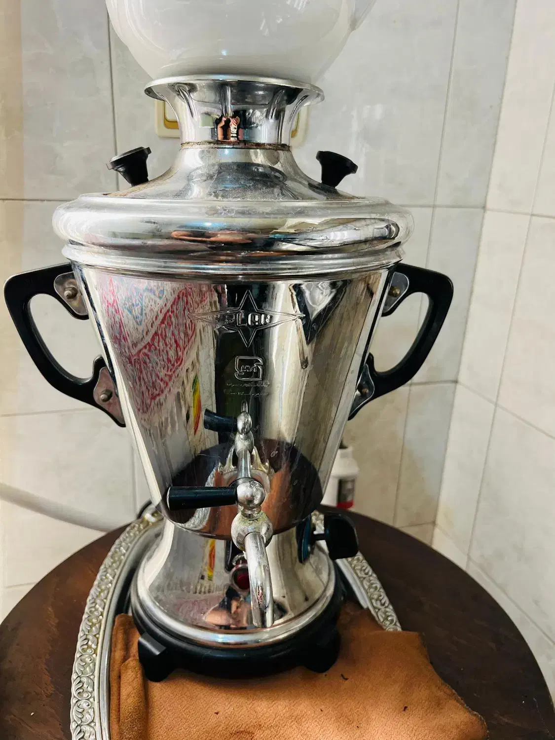 سماور برقی|سماور، چای‌ساز، قهوه‌ساز|پرند, فاز ۵|دیوار