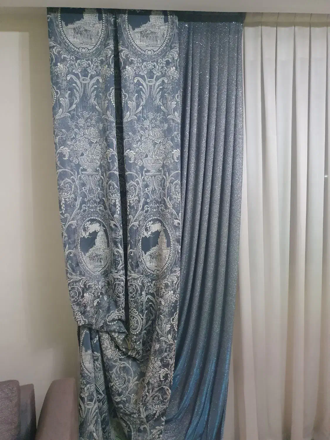 والان پرده|پرده، رانر، رومیزی|کرج, شهرک بهارستان|دیوار