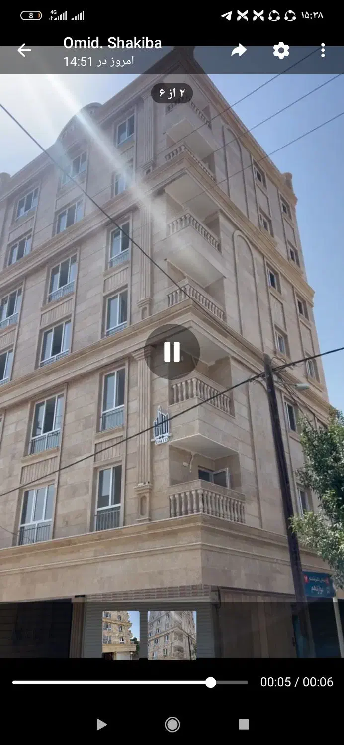 واحد فروشی حاشیه جامعی شمالی|فروش آپارتمان|شیروان (خراسان), |دیوار