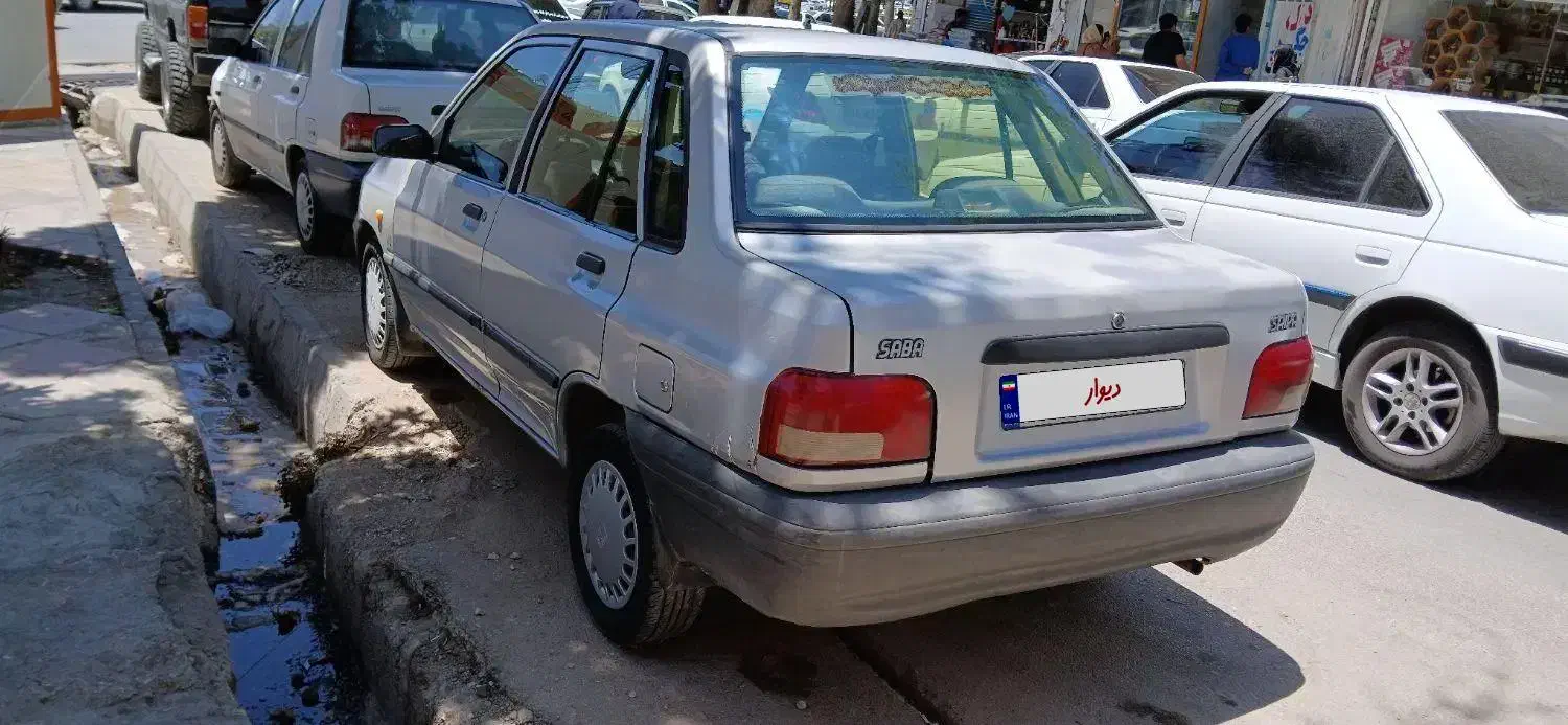 پراید صبا مدل ۸۸ دوگانه شرکتی|خودرو سواری و وانت|یاسوج, |دیوار