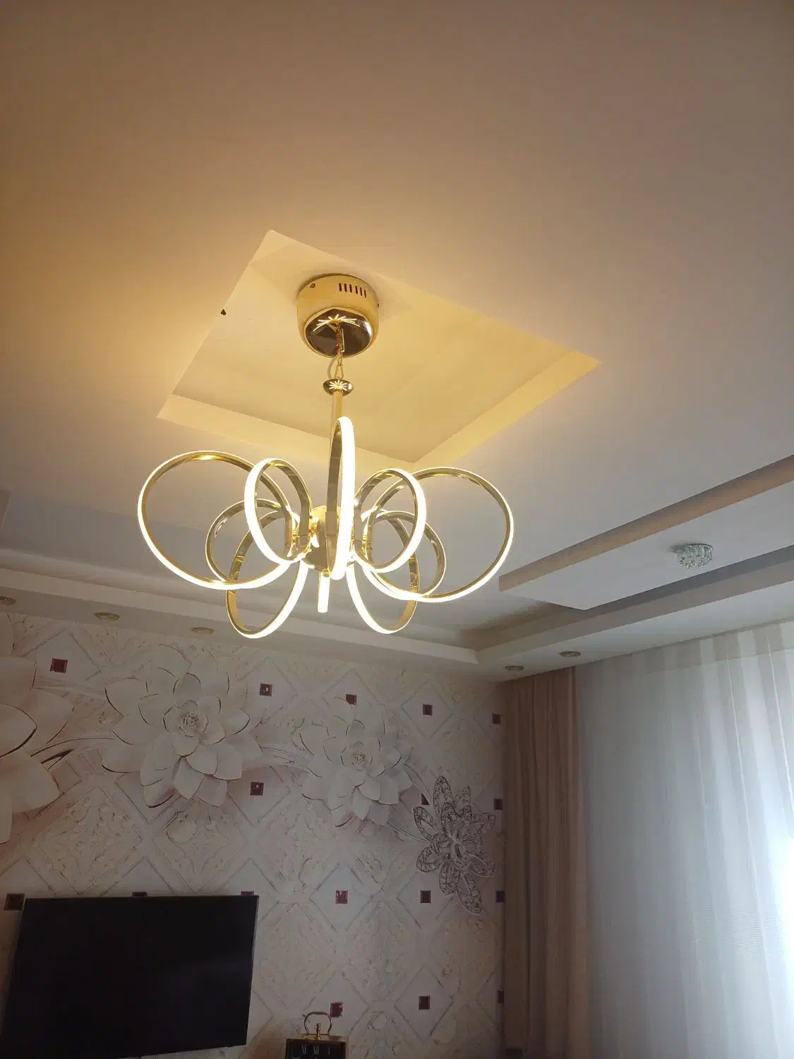 لوستر تمام ال ای دی|لوستر و چراغ آویز|اردبیل, |دیوار