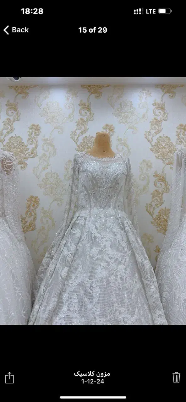 خرید لباس عروس دسته دوم|لباس|یزد, |دیوار