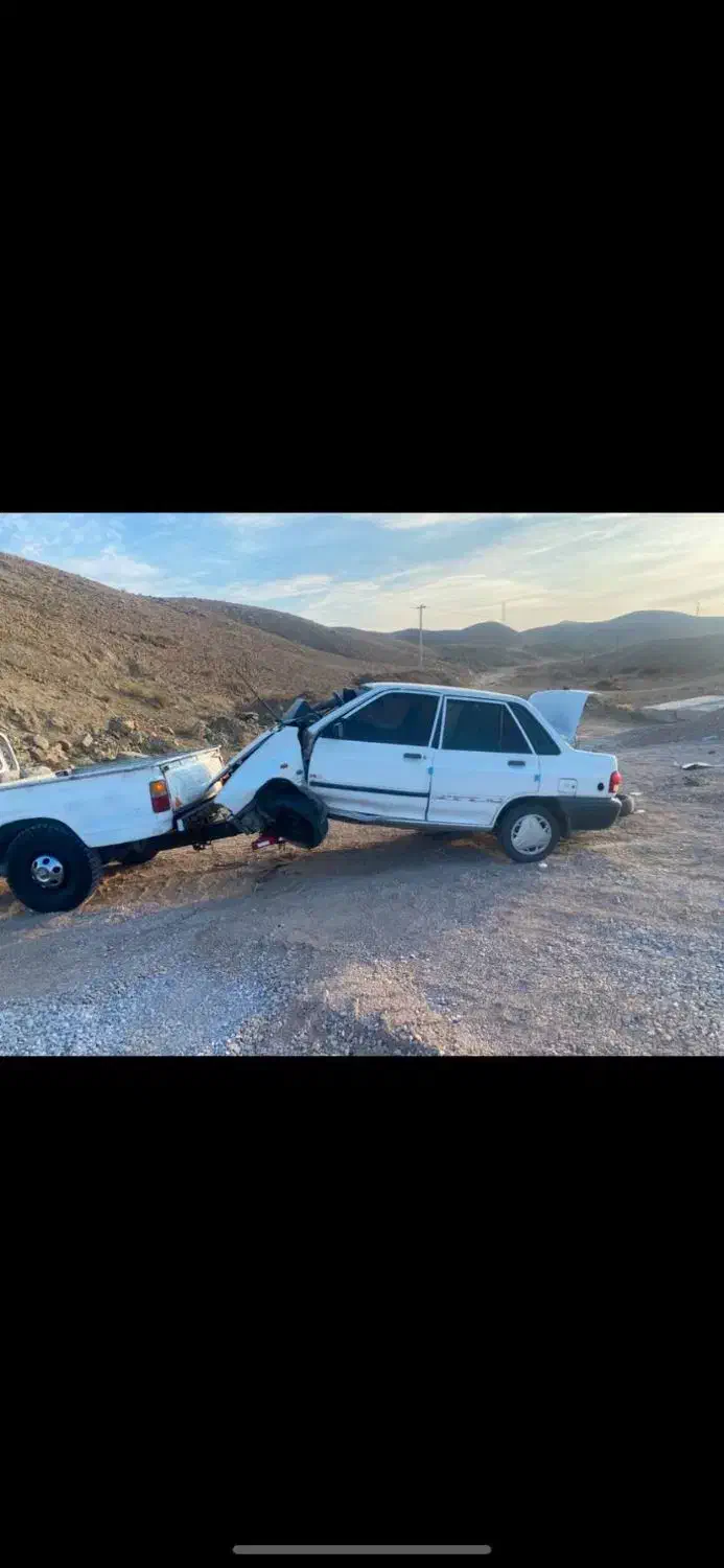 فروش پراید تصادفی|خودرو سواری و وانت|بیرجند, |دیوار