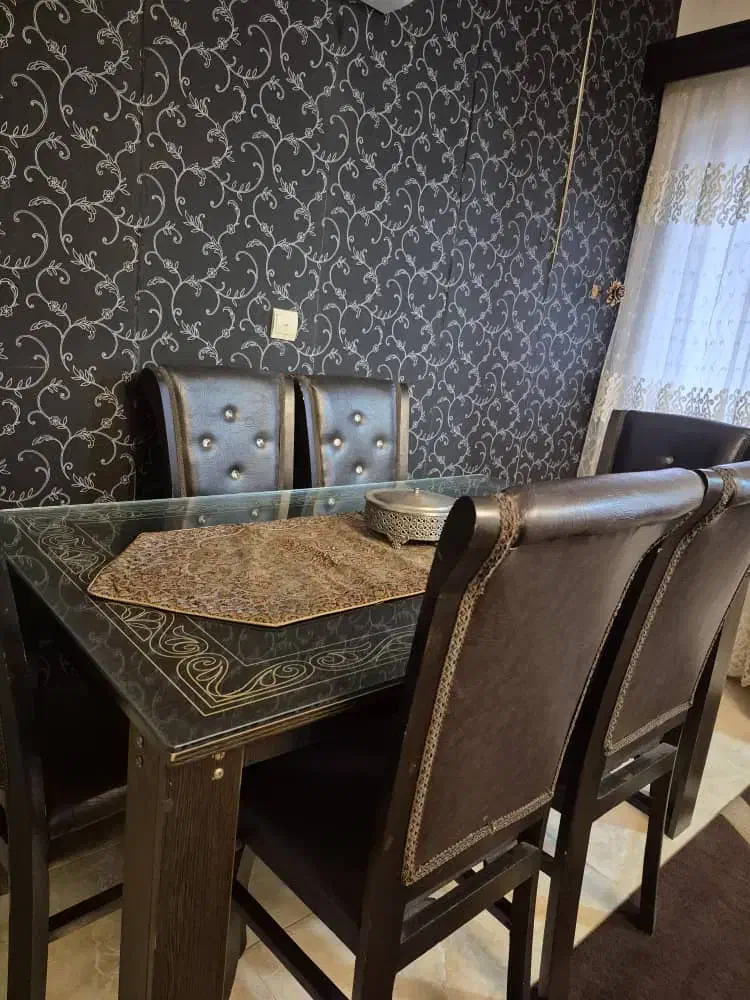 میز ناهار خوری|میز و صندلی غذاخوری|چالوس, |دیوار