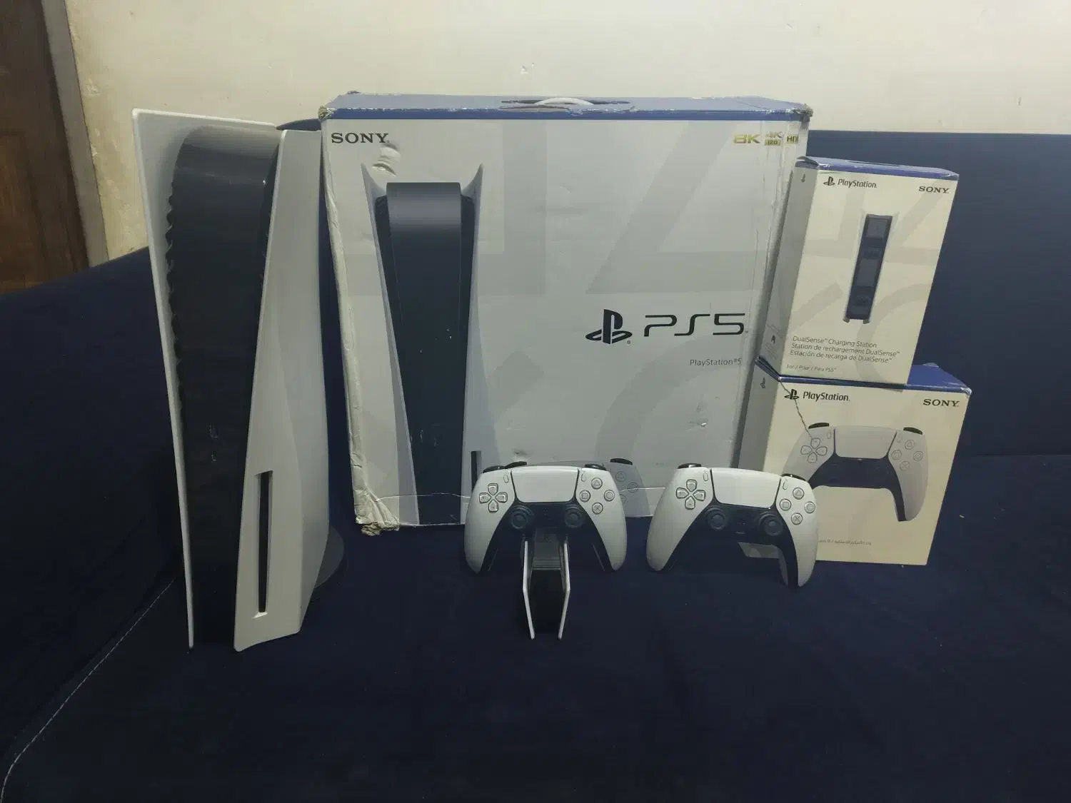 پی اس فایو دو دسته دیسک خور ps5|کنسول، بازی ویدئویی و آنلاین|کرمان, |دیوار