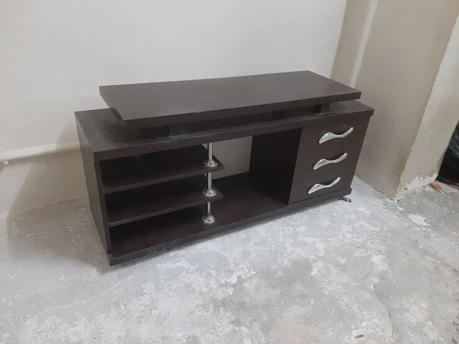 میز چوبی تلویزیون|میز تلویزیون|تهران, خزانه|دیوار