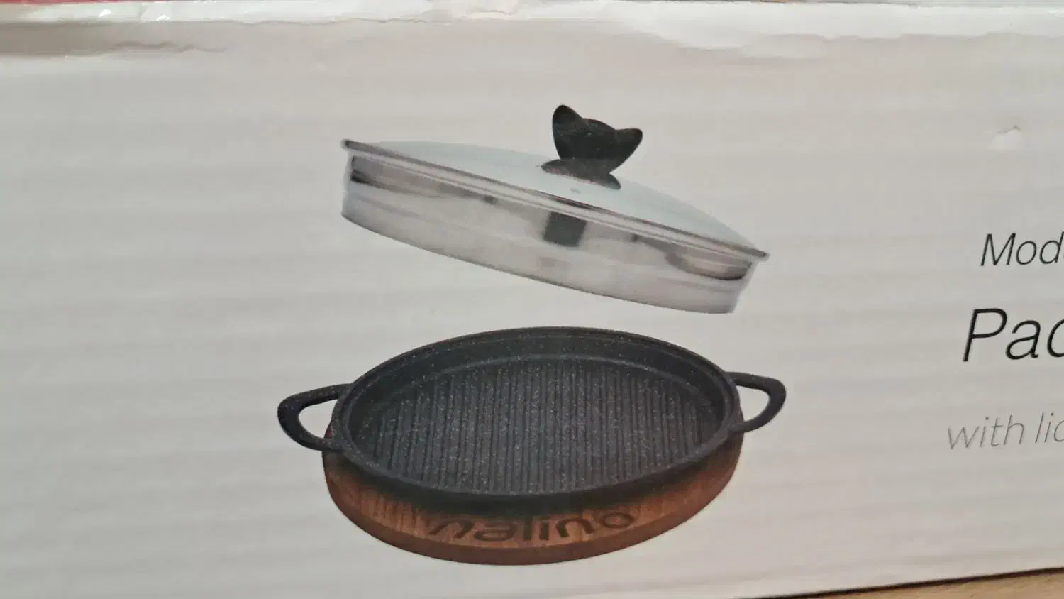 ماهی تابه چدن رژیمی آکبند nalino|ظروف پختوپز|کرج, ساماندهی|دیوار